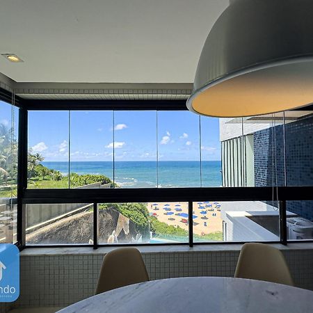 Apartamento Completo Com Vista Mar E Pe Na Areia Salvador de Bahía Exterior foto
