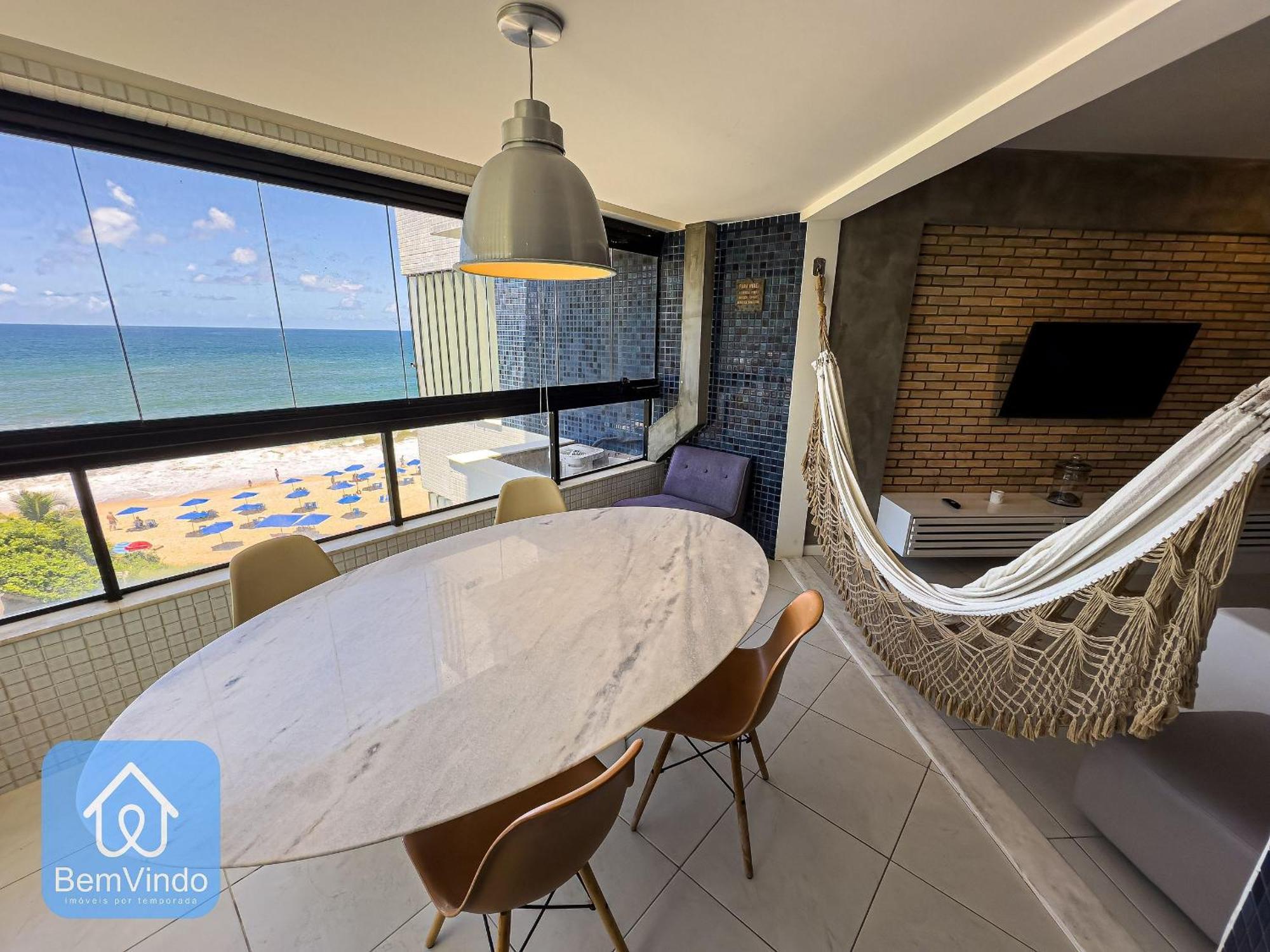 Apartamento Completo Com Vista Mar E Pe Na Areia Salvador de Bahía Exterior foto