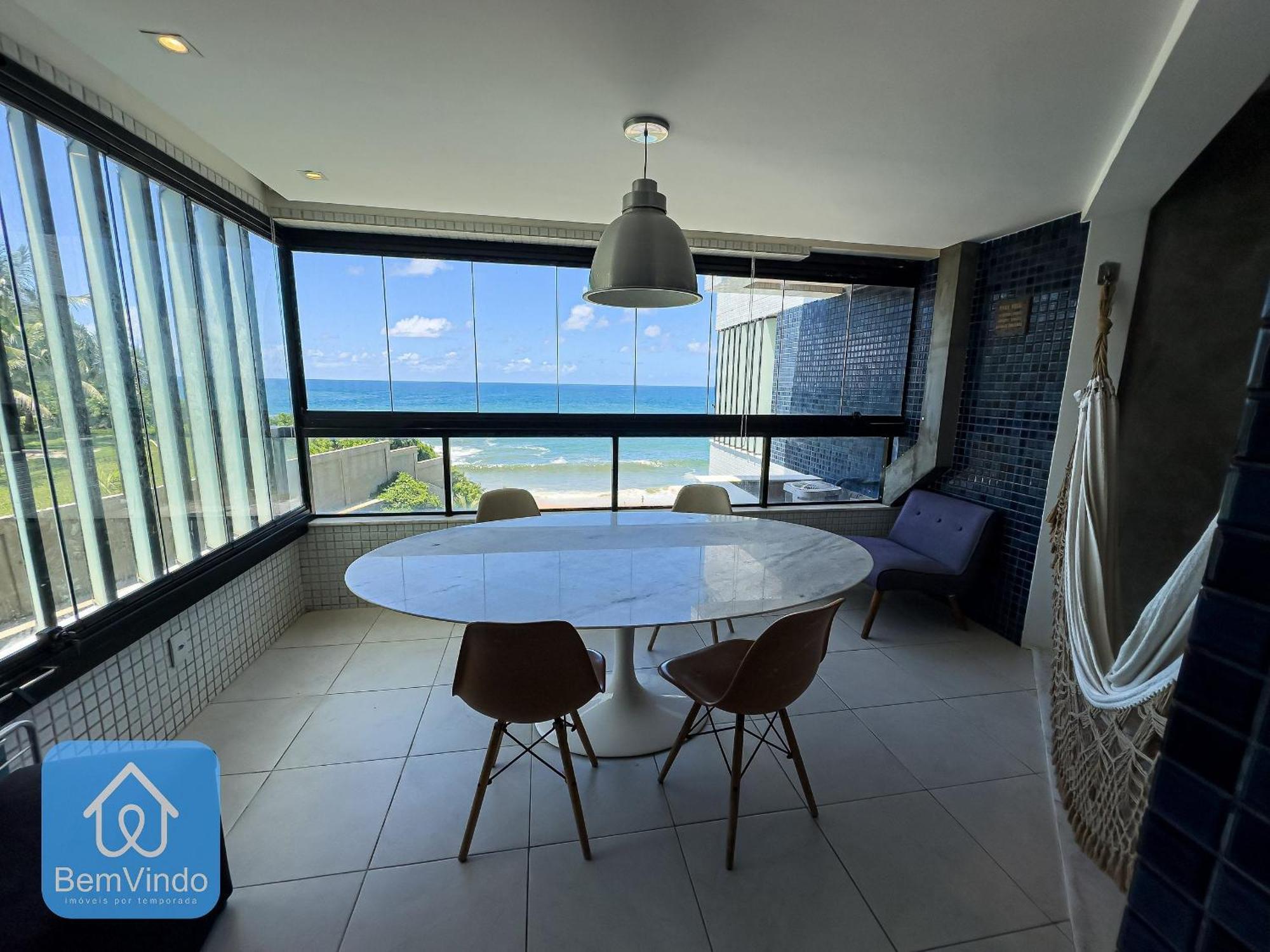 Apartamento Completo Com Vista Mar E Pe Na Areia Salvador de Bahía Exterior foto