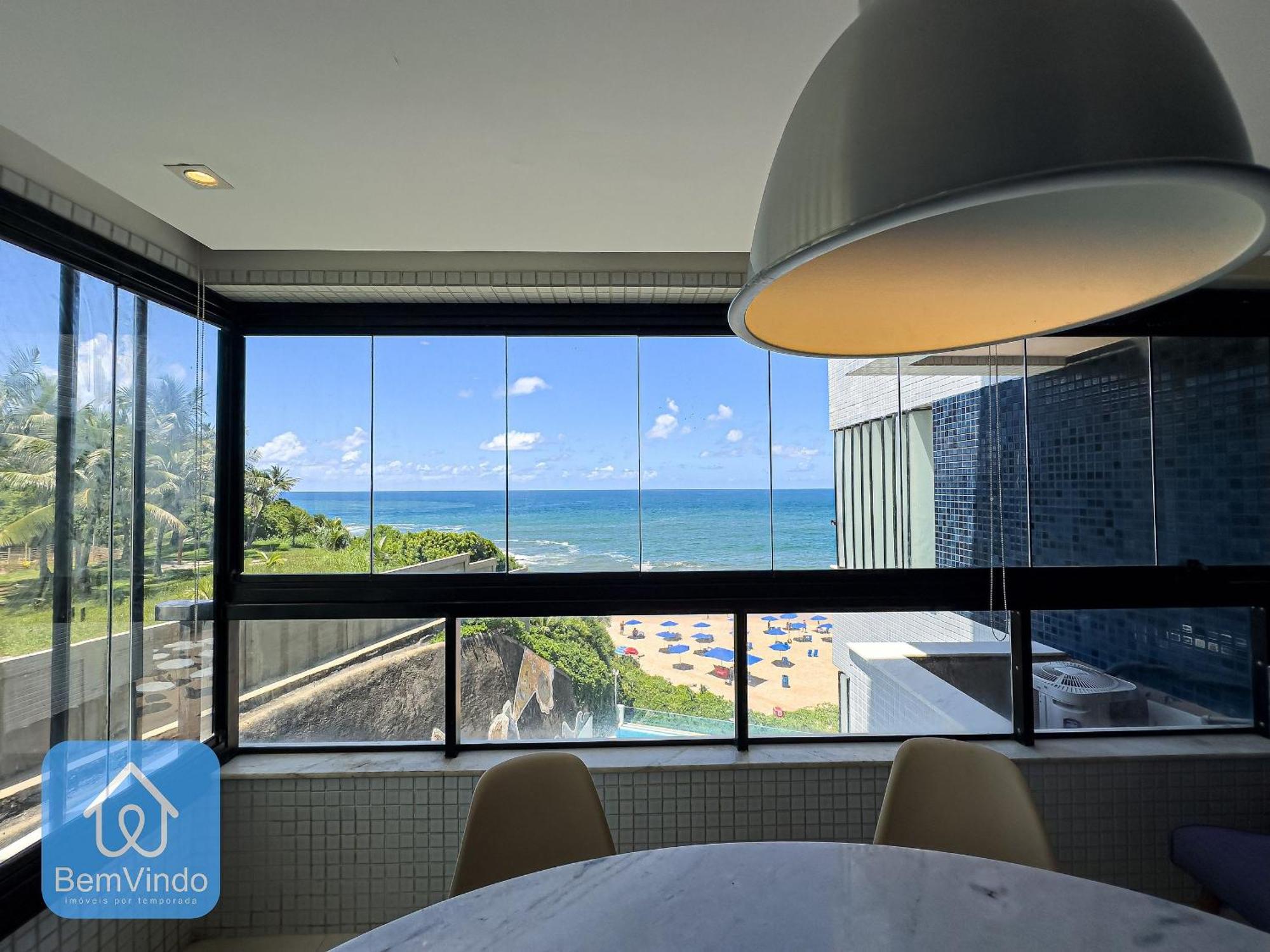 Apartamento Completo Com Vista Mar E Pe Na Areia Salvador de Bahía Exterior foto